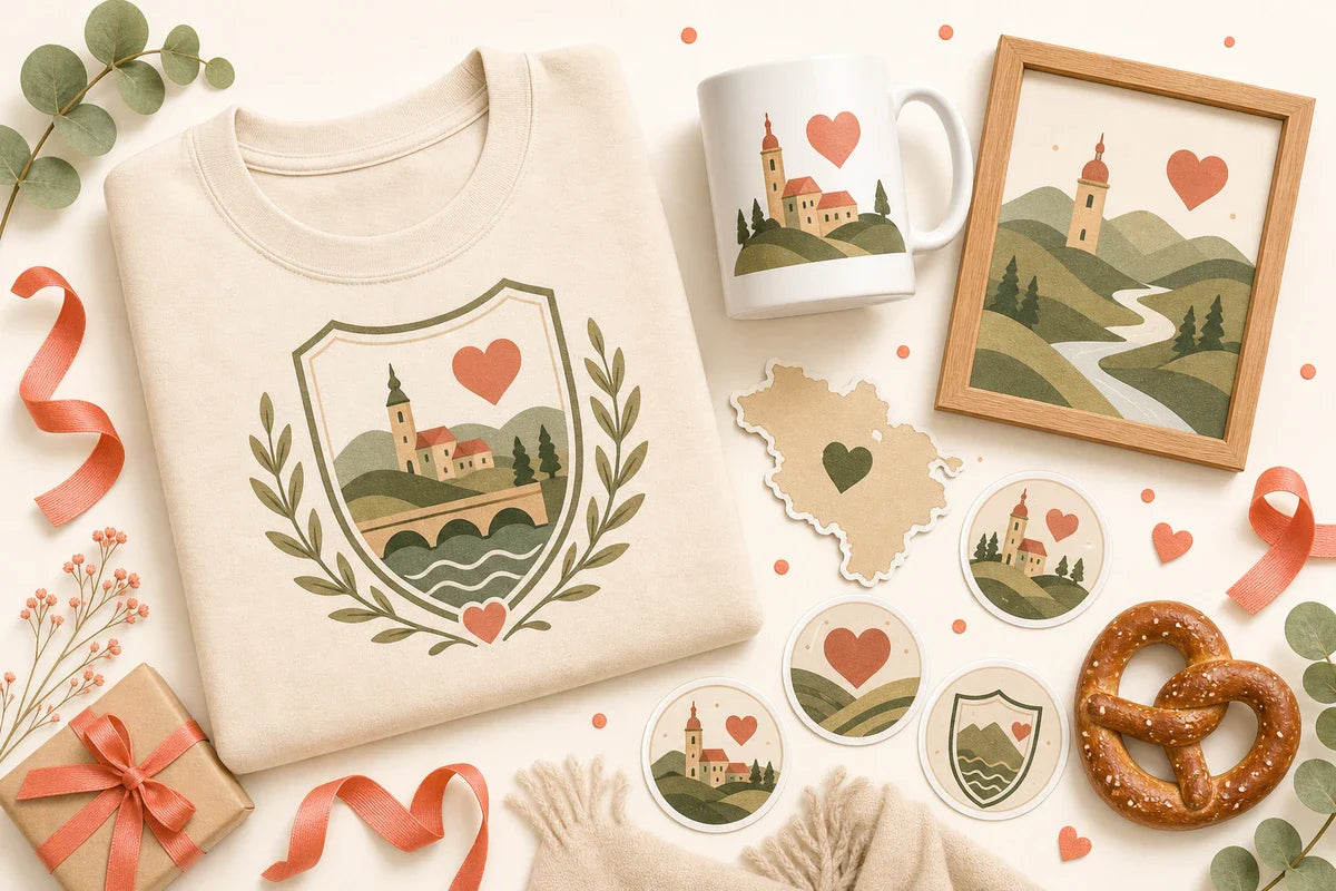 Regionale Geschenke & „Ehemann einer …“-Sprüche