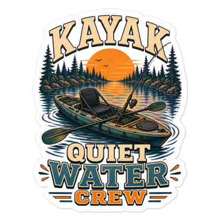 Sticker Kajak Ruhiges Wasser Crew Aufkleber Produktbild 1