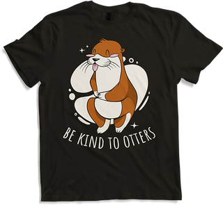 Be Kind To Otters Cute Animal Quote Funny Otter
