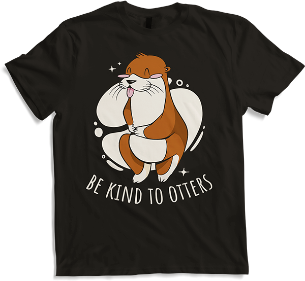 Be Kind To Otters Cute Animal Quote Funny Otter