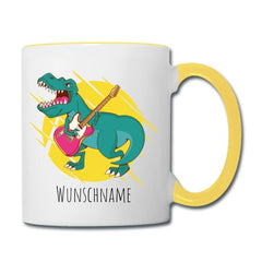 T-Rex spielt E-Gitarre