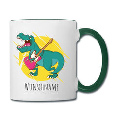 T-Rex spielt E-Gitarre