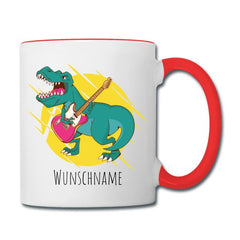 T-Rex spielt E-Gitarre