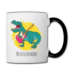 T-Rex spielt E-Gitarre