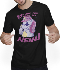 Antwort NEIN Einhorn Genervt Teenager Frecher Spruch Mädchen