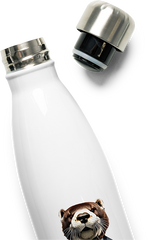 Produktbild vom Oberteil der Thermoflasche Anotter Day at the Office Lustiger Otter-Spruch