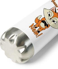 Produktbild vom Boden der Thermoflasche Bevor Du fragst NEIN! Lustiger Spruch Introvertierte Fuchs
