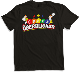 Produktbild von T-Shirt Chaos Überblicker Tagesvater Tagesmutter Pädagoge Erzieherin