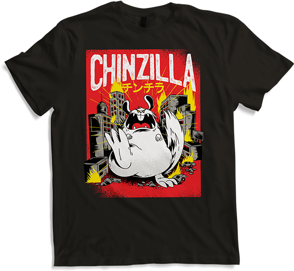 Produktbild von T-Shirt Chinchilla-Spruch "Chinchillas"