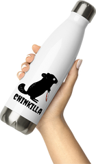 Produktbild von Thermosflasche von Hand gehalten Chinkilla Sarcastic Ironic Chinchillas Saying Chinchilla