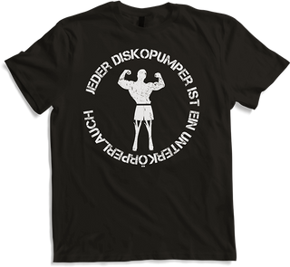 Produktbild von T-Shirt Cooler Spruch | Für Kraftsportler und Bodybuilder | Lauch