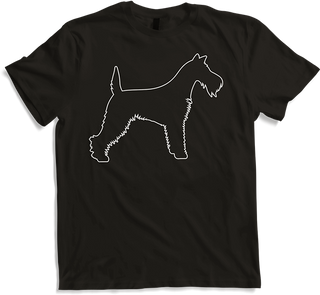 Produktbild von T-Shirt Curly Hair Fox Terrier Rasse Draht Hair Fox Terrier