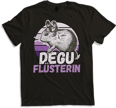 Produktbild von T-Shirt Degu Flüsterin Lustiger Degu Spruch für Mädchen & Frauen