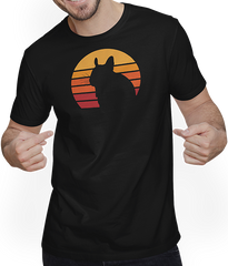 Produktbild von T-Shirt mit Mann Degu - Vintage, Retro & Achtziger Jahre Style Shirt - Nager