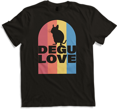 Produktbild von T-Shirt Degus Vintage | Degu Love | Süßer Spruch für Deguhalter