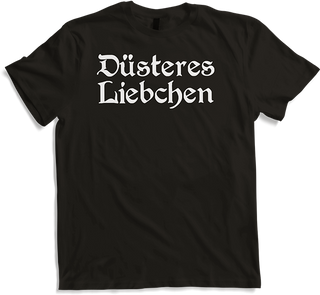 Produktbild von T-Shirt Düsteres Liebchen Gothic Dark Wave Batcave Freche Mädchen