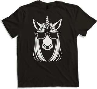 Produktbild von T-Shirt Einhörner Anime Einhorn Manga Märchen Sonnenbrille
