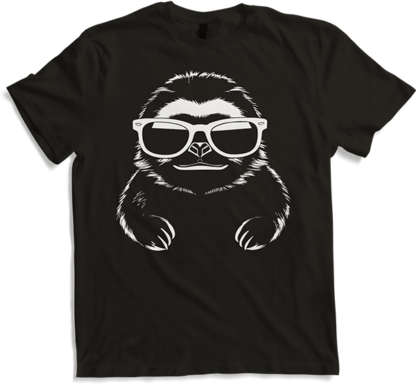 Produktbild von T-Shirt Faultiere Anime Faultier Manga Faultier Sonnenbrille