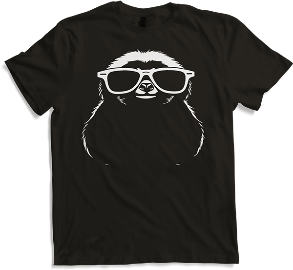 Produktbild von T-Shirt Faultiere Anime Faultier Manga Faultier Sonnenbrille