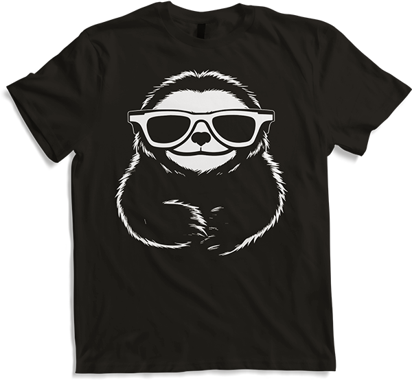 Produktbild von T-Shirt Faultiere Anime Faultier Manga Faultier Sonnenbrille