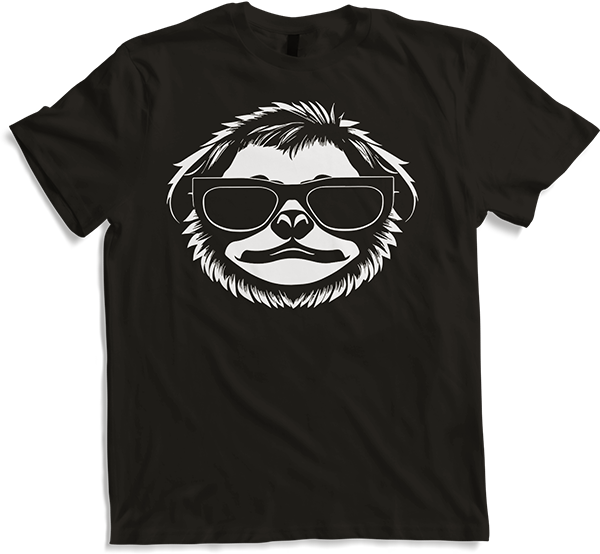 Produktbild von T-Shirt Faultiere Anime Faultier Manga Faultier Sonnenbrille