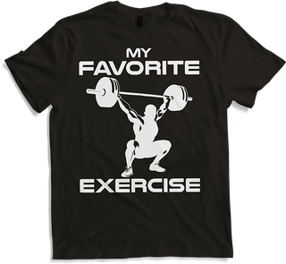 Produktbild von T-Shirt Favorite Exercise Clean & Jerk Competition Gewichtheben