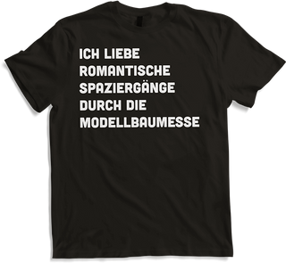 Produktbild von T-Shirt Flugzeugmodell Eisenbahnmodell Schiff Modellbauer Sprüche