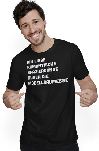T-Shirt mit lustigem Spruch über die Modellbaumesse