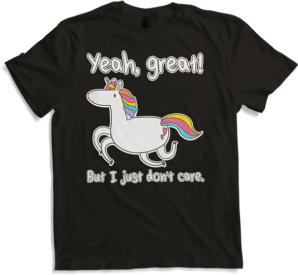 Produktbild von T-Shirt Freches Einhorn, lustig, cool, Spruch für Mädchen und Jugendliche