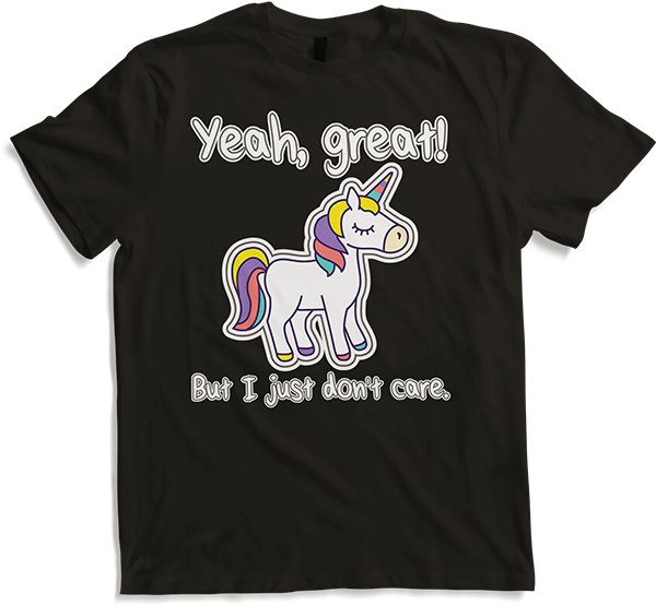 Produktbild von T-Shirt Freches Einhorn, lustig, cool, Spruch für Mädchen und Jugendliche