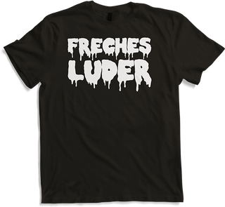 Produktbild von T-Shirt Freches Luder Gothic Dark Wave Batcave Spruch Goth Mädchen
