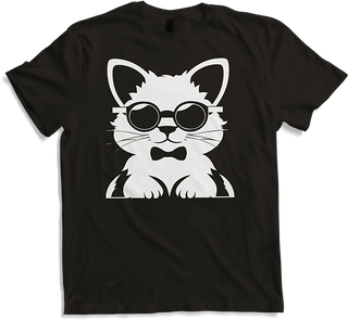 Produktbild von T-Shirt Frettchen trägt Sonnenbrille coole Frettchen