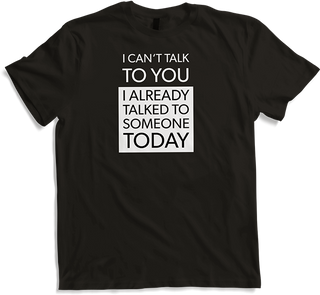 Produktbild von T-Shirt Funny Introverts Sarkastischer Spruch | Introverts Loner Anti