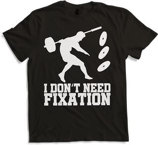 Produktbild von T-Shirt Funny Squats Fail Bodybuilding Muskel Gewichtheben Kniebeugen