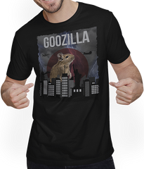 Produktbild von T-Shirt mit Mann GOOZILLA Octodon Degus Merch Lustiger Degu Spruch
