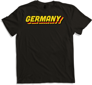 Produktbild von T-Shirt Germany Bundesfarben Dreifarb Flagge Patrioten Deutschland