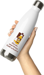 Produktbild von Thermosflasche von Hand gehalten Gerste und Malz Gott erhalt's Schottland Islay Scotch Whisky