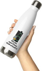 Produktbild von Thermosflasche von Hand gehalten Gerste und Malz Gott erhalt's Schottland Islay Scotch Whisky