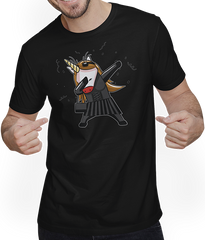 Produktbild von T-Shirt mit Mann Gothic Dab Einhorn | Dabbing Unicorn Geschenk | Goth