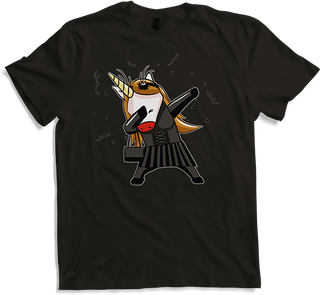 Produktbild von T-Shirt Gothic Dab Einhorn | Dabbing Unicorn Geschenk | Goth