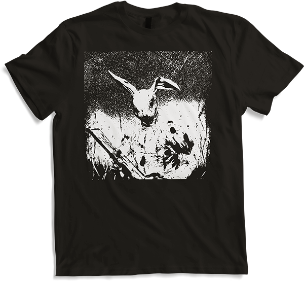 Produktbild von T-Shirt Grindcore Occult Horror Bunny Art Death Metall Thrash Metall