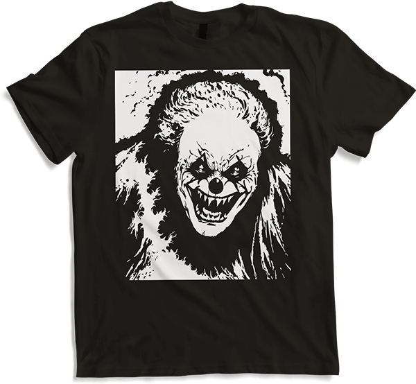Produktbild von T-Shirt Horror Clown Gruseliger Halloween Horror Film Evil Clowns