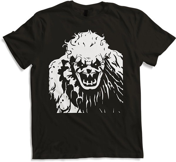 Produktbild von T-Shirt Horror Clown Gruseliger Halloween Horror Film Evil Clowns