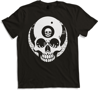 Produktbild von T-Shirt Horror Skull Skull Art Skull Gothic Heavy Metal