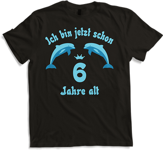 Produktbild von T-Shirt Ich bin jetzt schon 6 Jahre alt