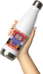 Produktbild von Thermosflasche von Hand gehalten It's Not A Bad Day If You Can Game Eule Zocker Gamer Spruch