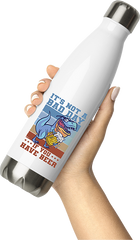Produktbild von Thermosflasche von Hand gehalten It's Not A Bad Day If You Have Beer Spruch Drinker Pub Pub