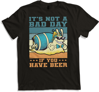 Produktbild von T-Shirt It's Not A Bad Day If You Have Beer Spruch Drinker Pub Pub