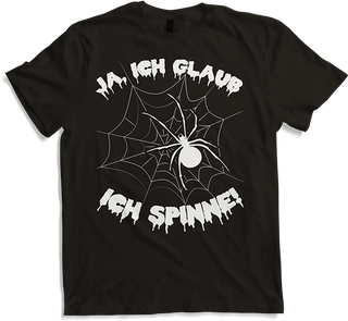 Produktbild von T-Shirt Ja ich glaub ich spinne Spruch Krabbenspinne Spinnen