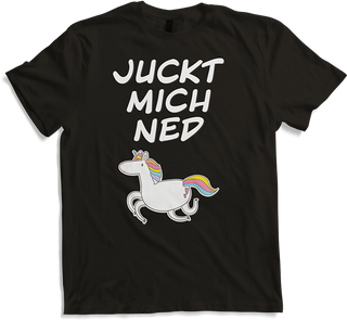 Produktbild von T-Shirt Juckt mich ned Einhorn | Lustiger Cooler Spruch für Mädchen